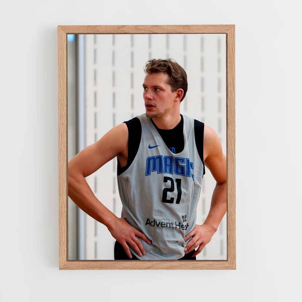Poster Moritz de wagner – affiche Basketball (vue 4)